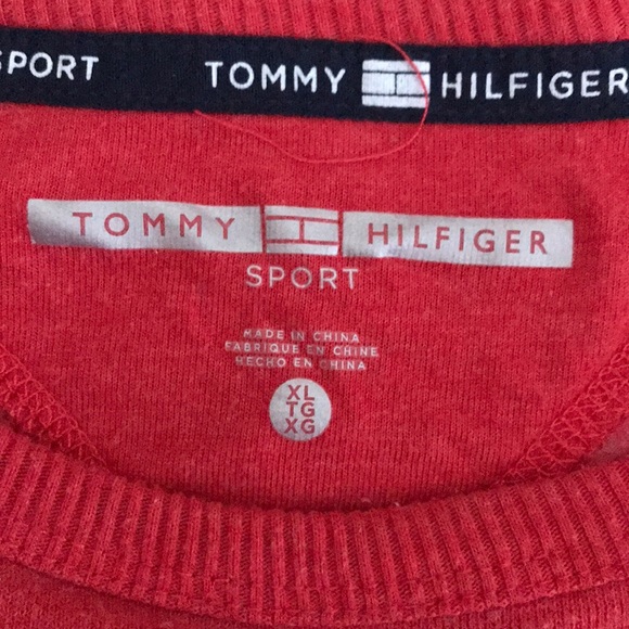 Red Tommy Hilfiger pullover! ❤️ - Picture 3 of 4